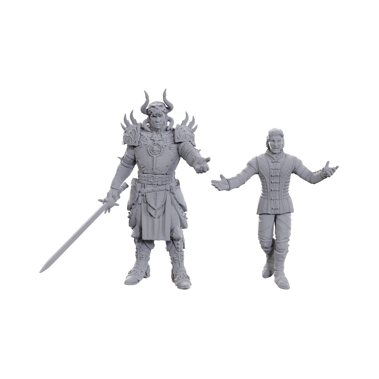 Productafbeelding D&D Nolzur's Marvelous Miniatures onbeschilderde miniatuur Sarevok Anchev & Raphael