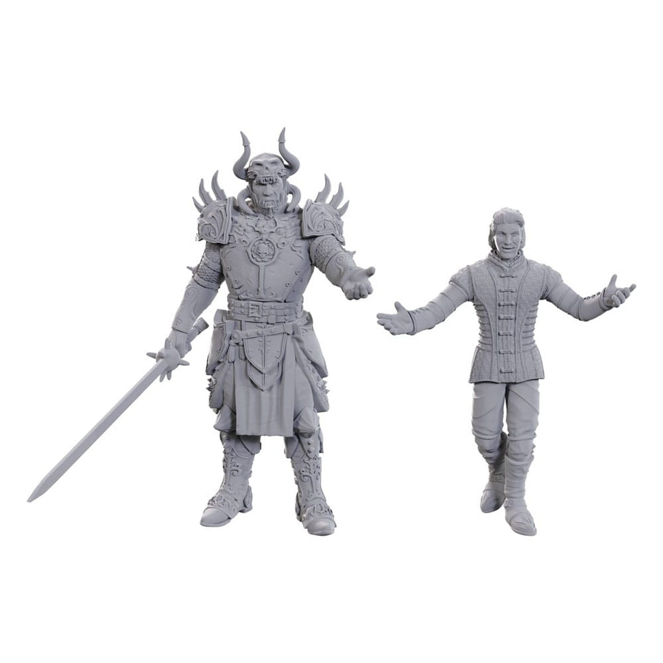 Productafbeelding D&D Nolzur's Marvelous Miniatures onbeschilderde miniatuur Sarevok Anchev & Raphael