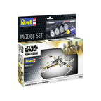 Image produit Maquette Star Wars avec accessoires de base 1/57 X-Wing Fighter de Carson Teva 22 cm
