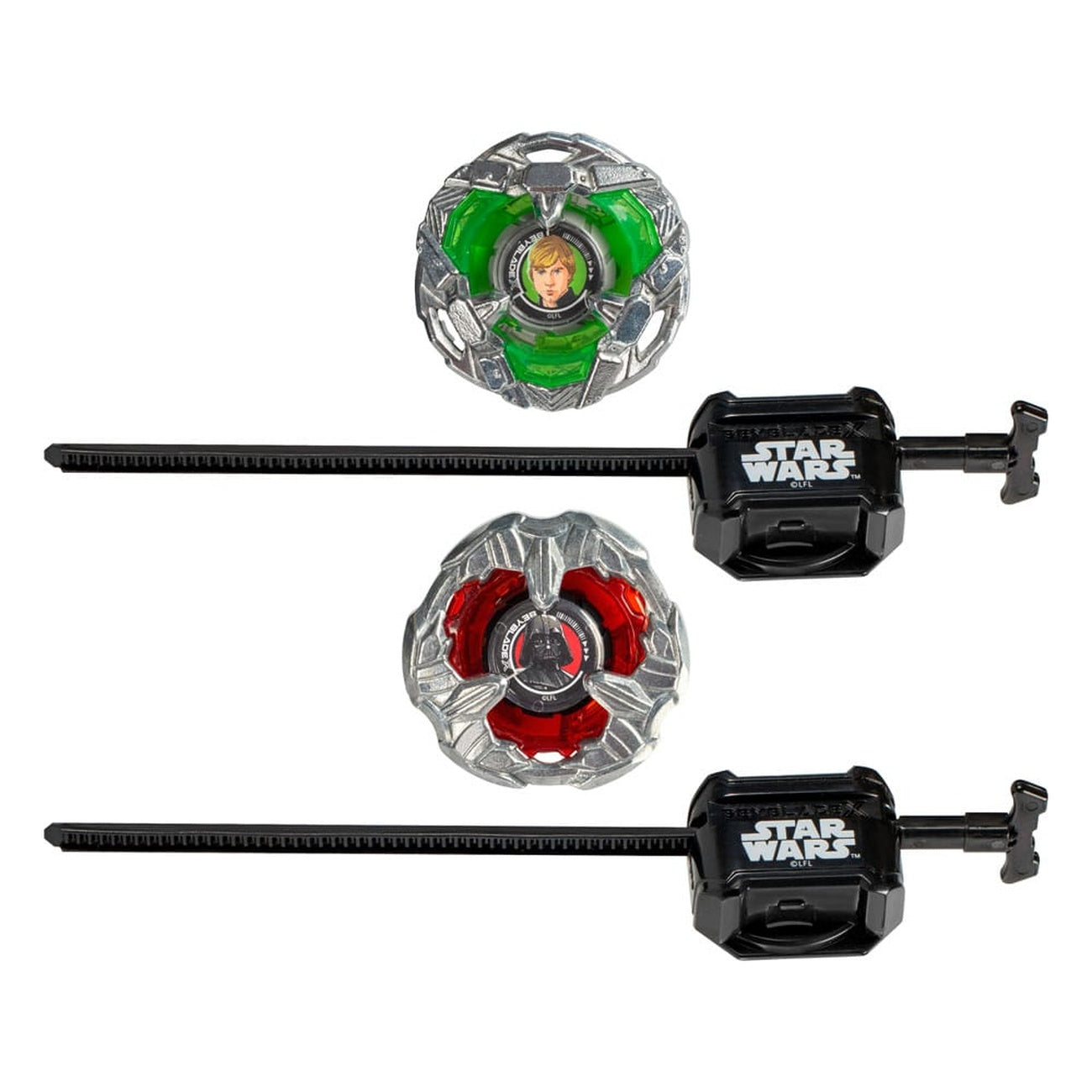 Image produit Collab Beyblade X et Star Wars Luke Skywalker 4-80B vs Dark Vador 4-60B