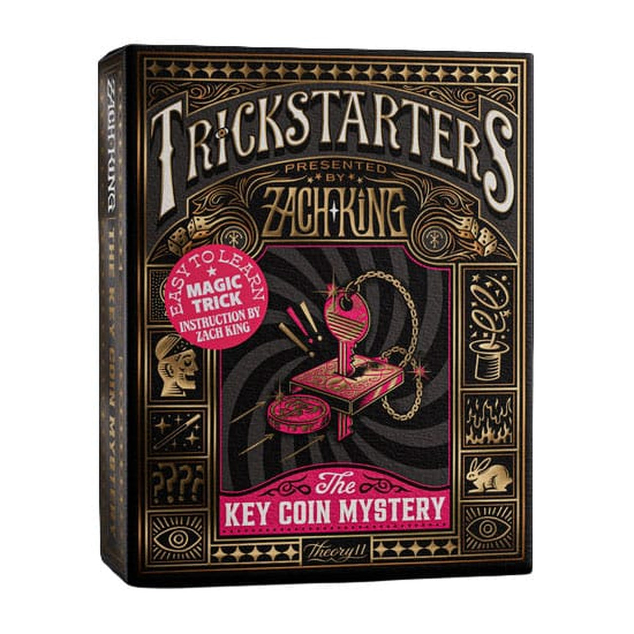Image produit Trickstarters by Zach King – Boîte de tours de magie The Key Coin Mystery