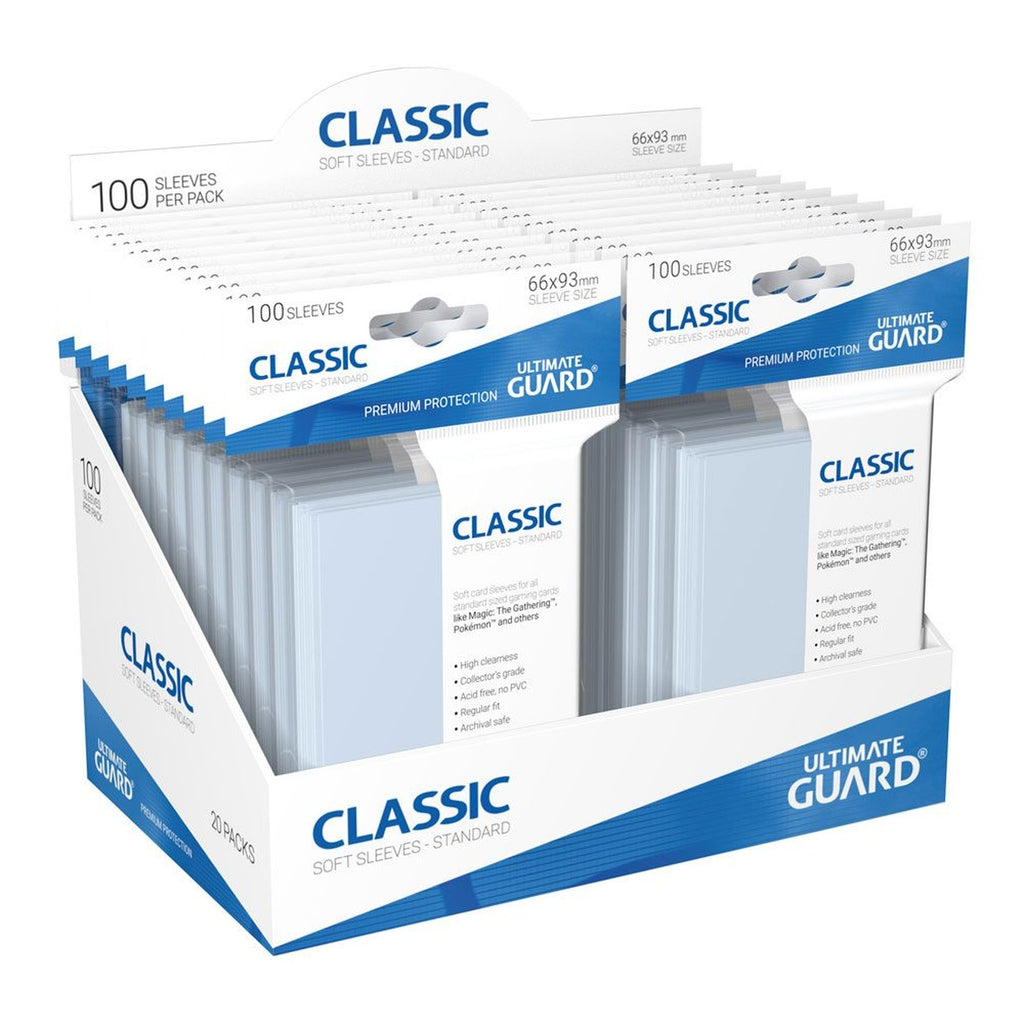 Image produit Ultimate Guard Pochettes Classiques Format Standard (100)