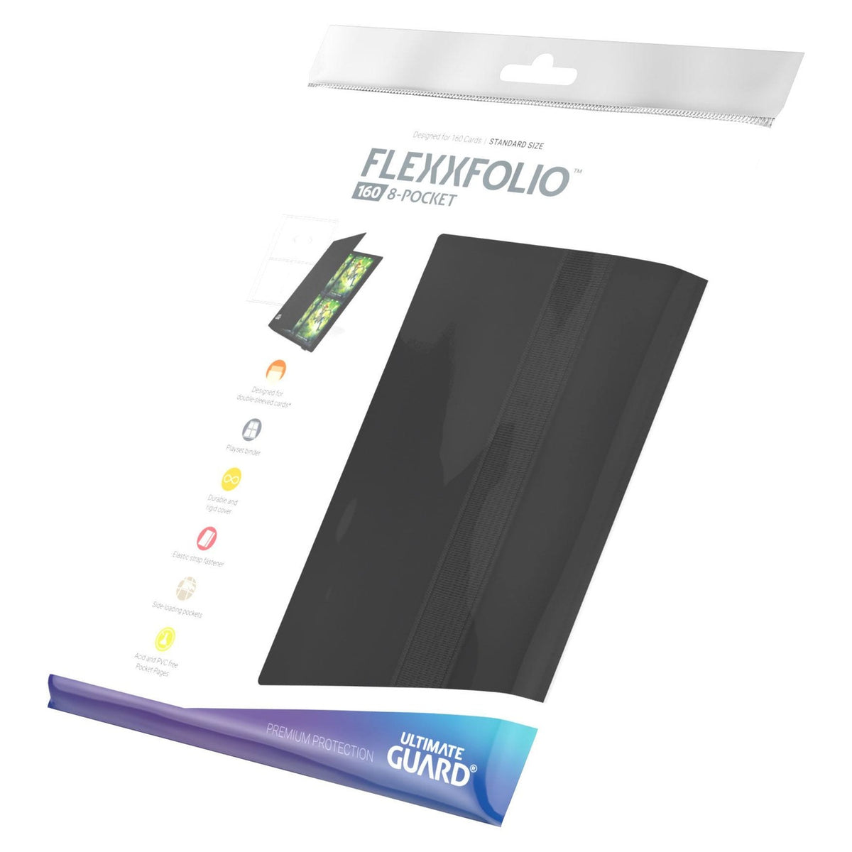 Productafbeelding Ultimate Guard Flexxfolio 160 8-Pocket - Zwart