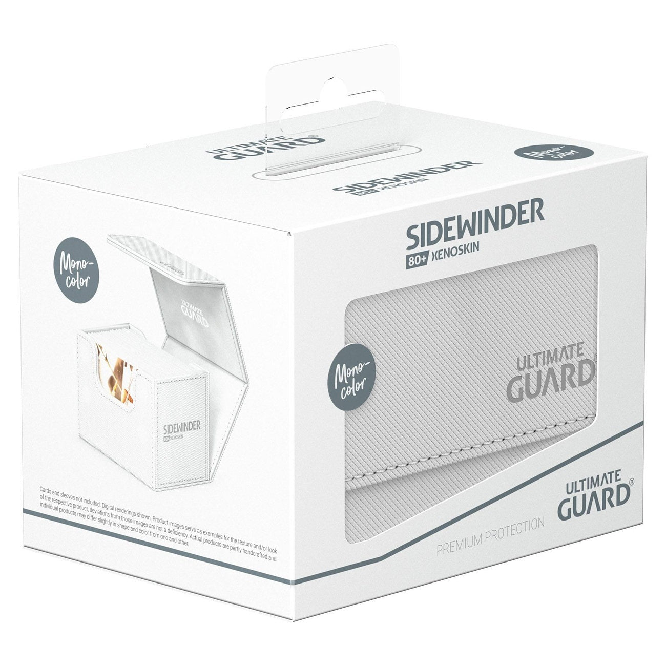 Productafbeelding Ultimate Guard Sidewinder 80+ Xenoskin - Wit