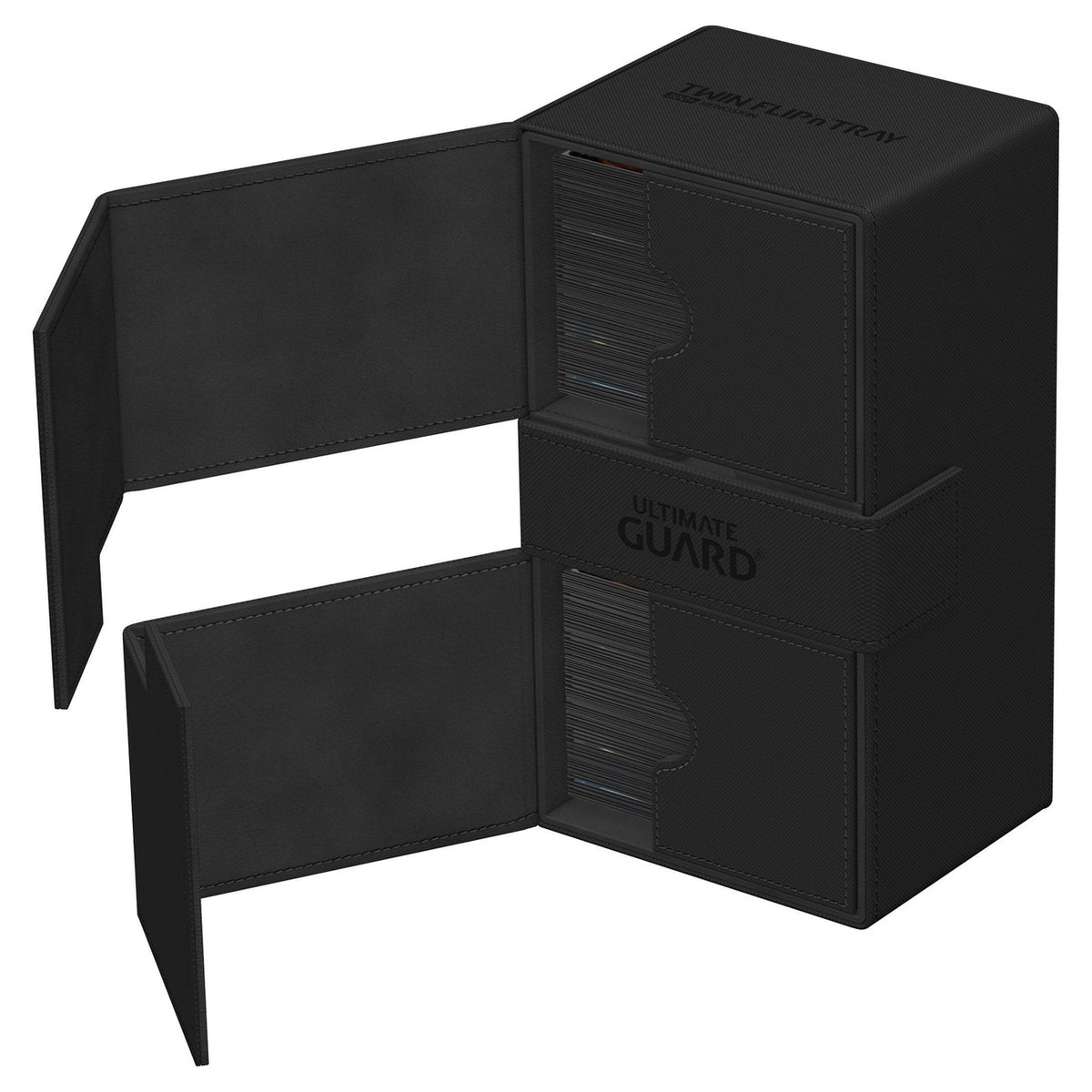 Produktbild Ultimate Guard Twin Flip'n'Tray 200+ Xenoskin - Black