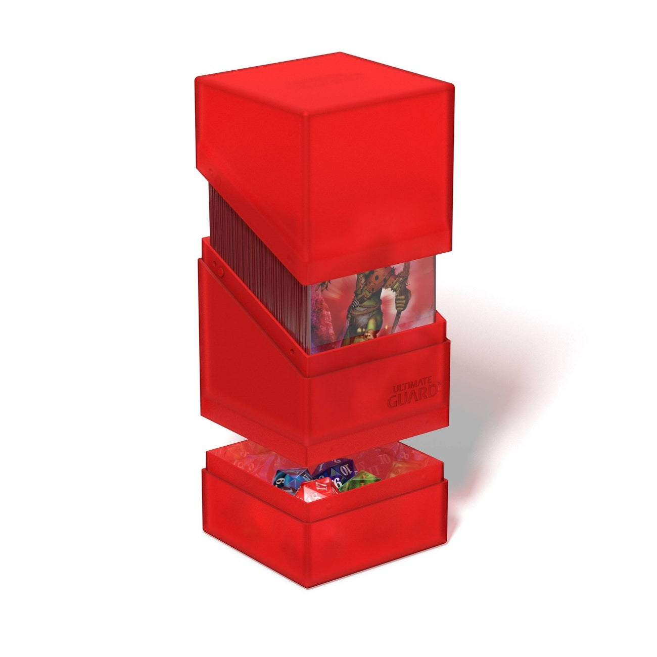 Productafbeelding Ultimate Guard Boulder'n'Tray 100+ - Ruby