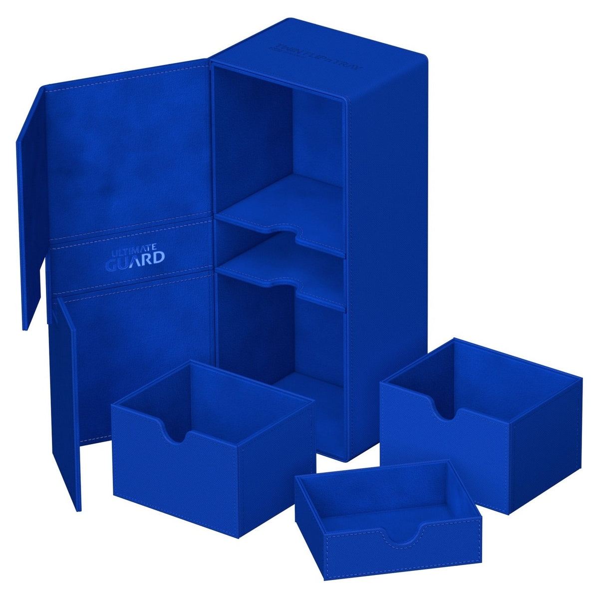 Produktbild Ultimate Guard Twin Flip'n'Tray 266+ Xenoskin - Blue