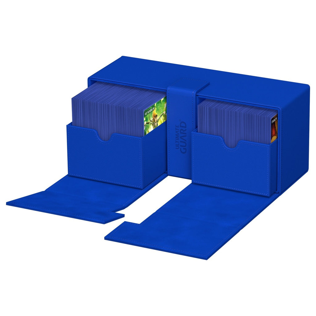 Produktbild Ultimate Guard Twin Flip'n'Tray 266+ Xenoskin - Blue