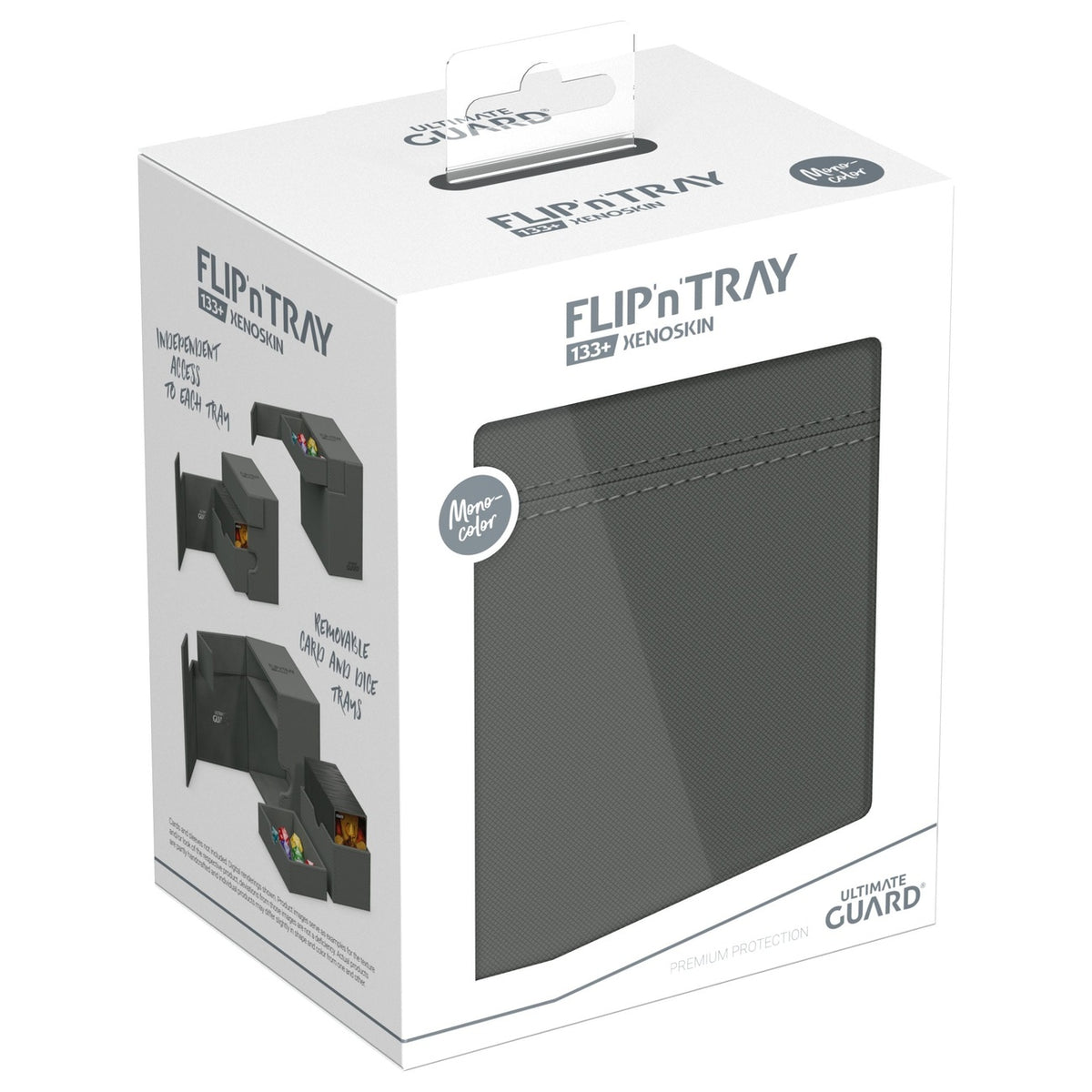 Product image Ultimate Guard Flip'n'Tray 133+ Xenoskin - Grey