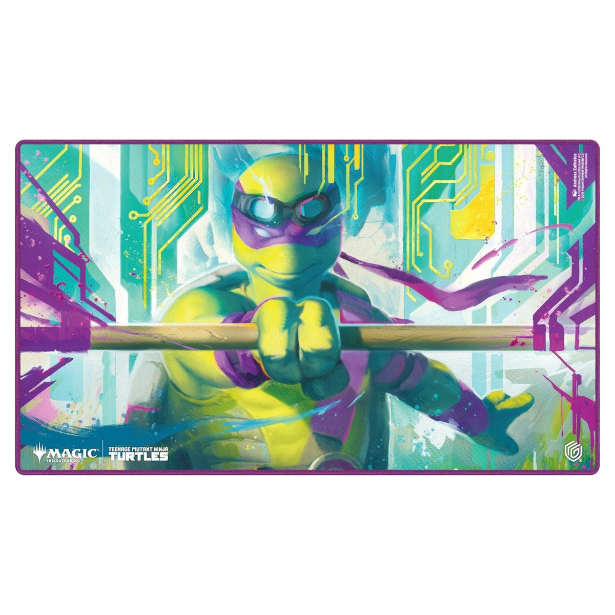 Image produit Ultimate Guard Tapis de jeu Magic: The Gathering | Tortues Ninja - La technique de Donatello