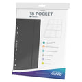 Image produit Ultimate Guard Pages 18 Poches à Chargement Latéral (10) - Gris