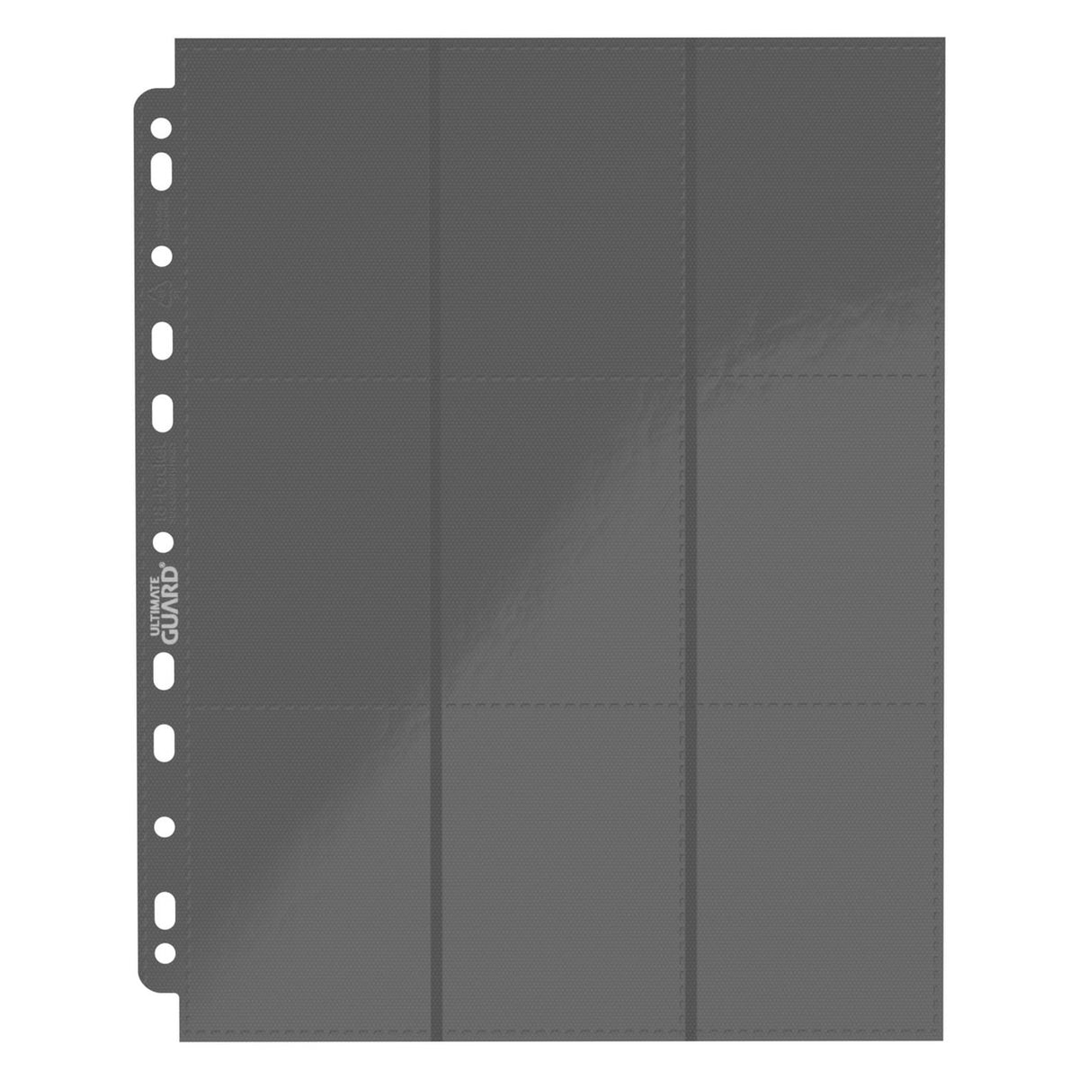 Image produit Ultimate Guard Pages 18 Poches à Chargement Latéral (10) - Gris