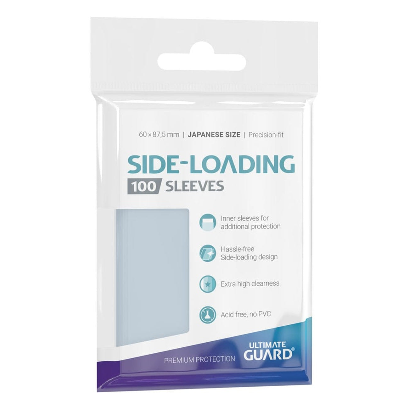 Productafbeelding Ultimate Guard Precise-Fit Sleeves Japans formaat (100) - Side-Loading