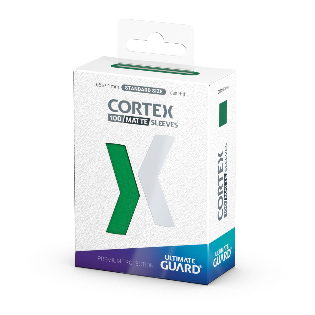 Produktbild Ultimate Guard Cortex Sleeves Matte Standard Size (100) - Green