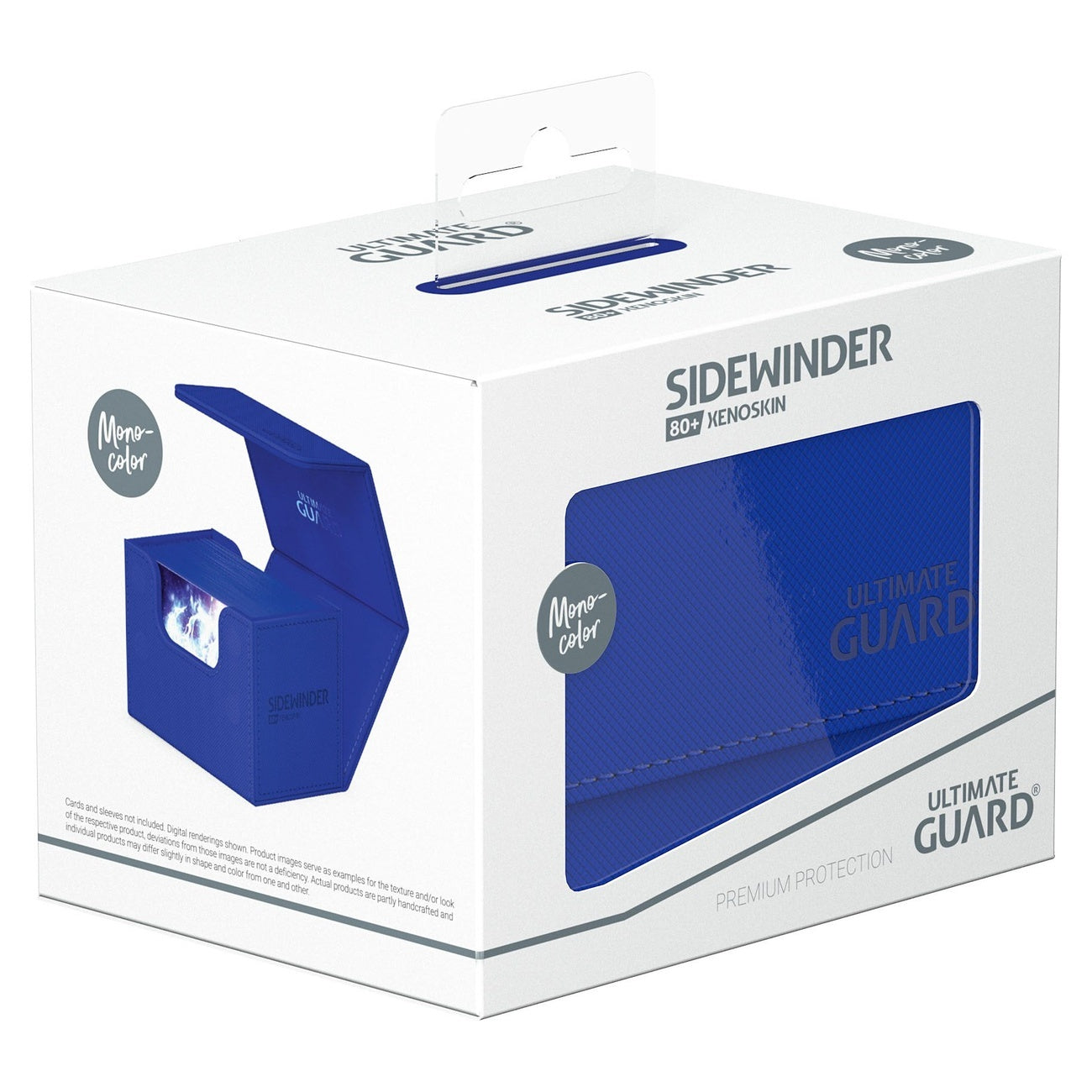 Image produit Ultimate Guard Sidewinder 80+ Xenoskin – Bleu