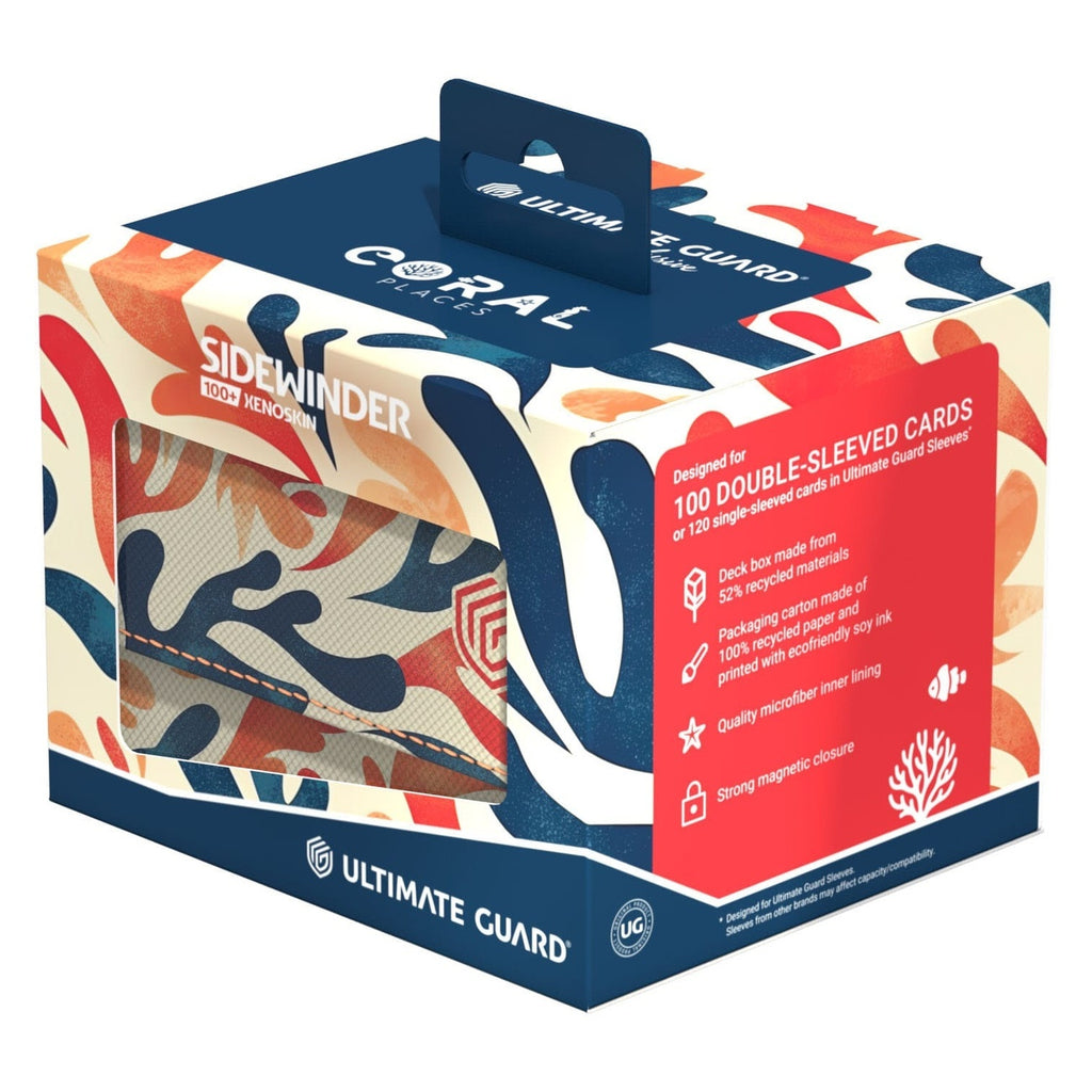 Image produit Ultimate Guard Sidewinder 100+ Xenoskin 2025 Exclusif "Coral Places" - Mellow Sea