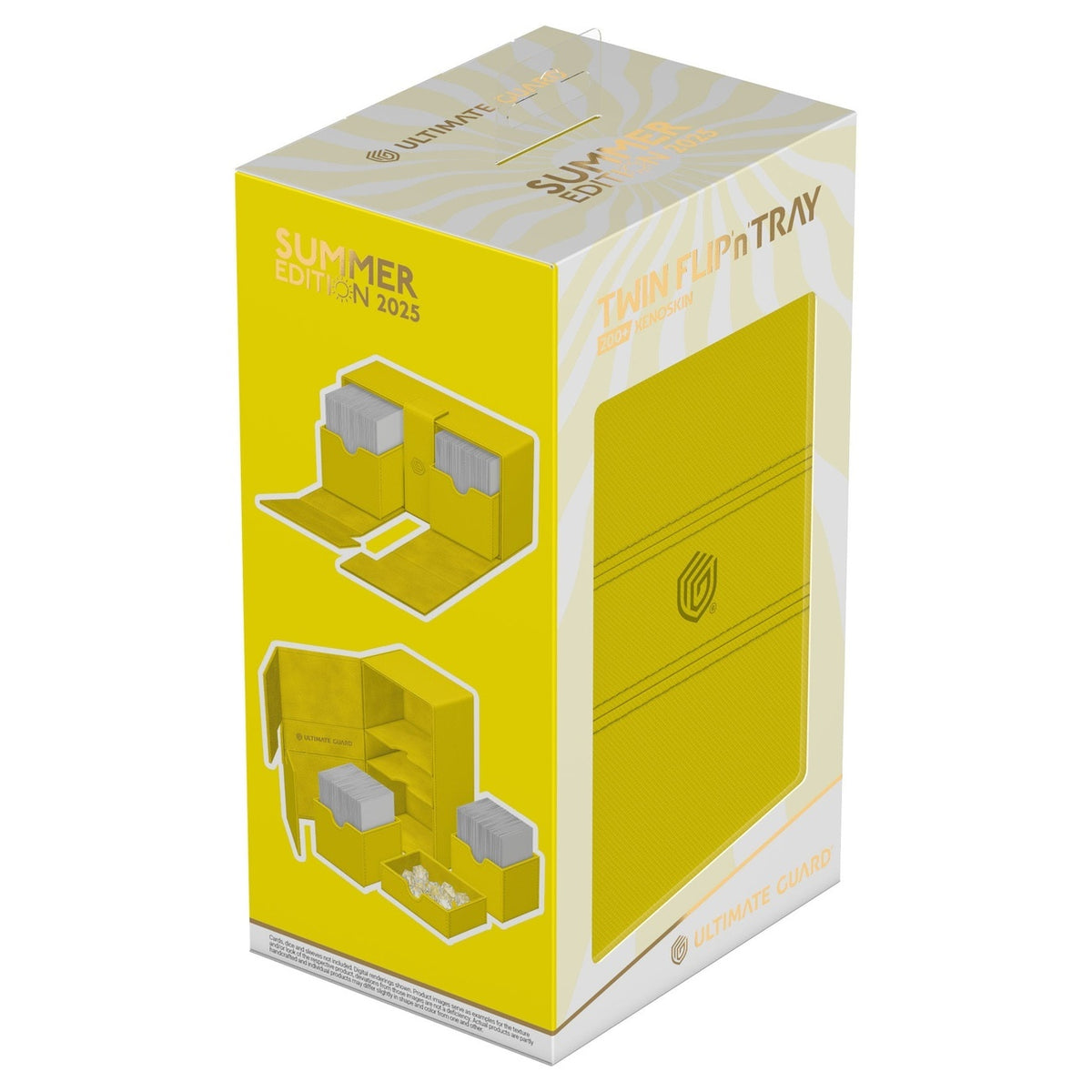Produktbild Ultimate Guard Twin Flip'n'Tray 200+ Xenoskin "Summer Edition 2025" -Dandelion