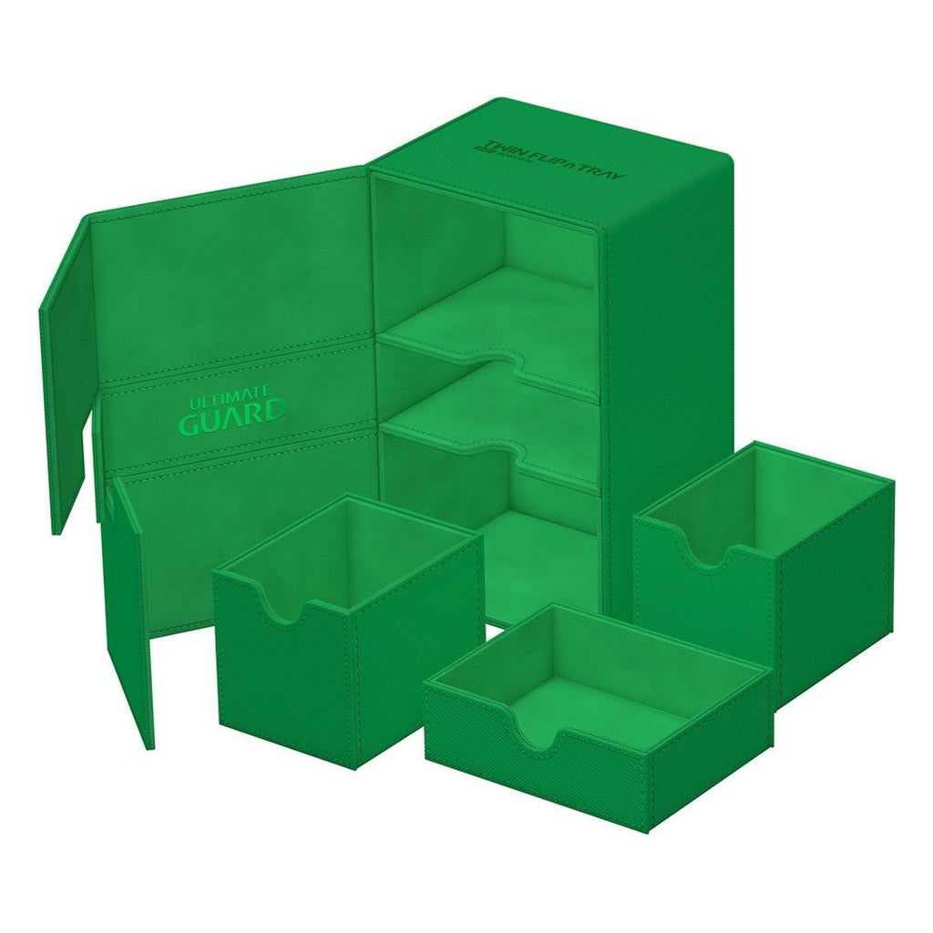 Produktbild Ultimate Guard Twin Flip'n'Tray 160+ Xenoskin - Green