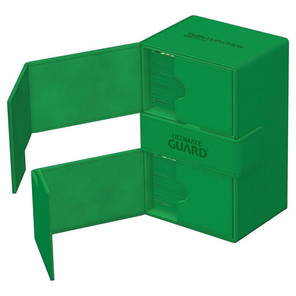 Produktbild Ultimate Guard Twin Flip'n'Tray 160+ Xenoskin - Green