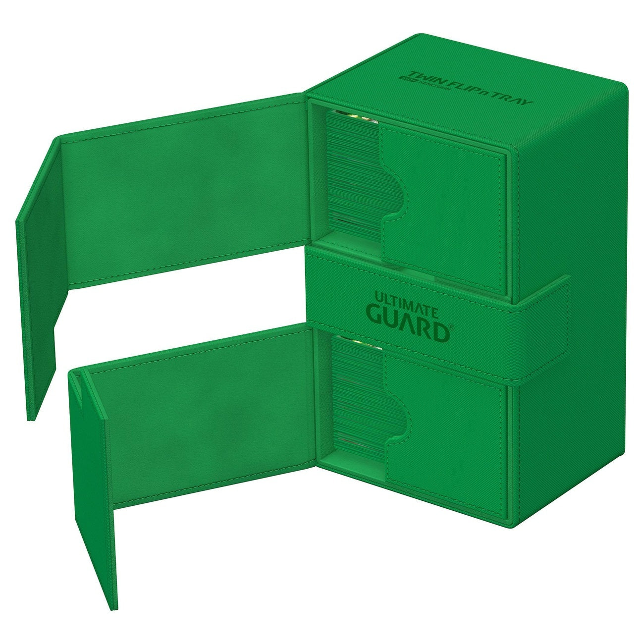 Produktbild Ultimate Guard Twin Flip'n'Tray 160+ Xenoskin - Green