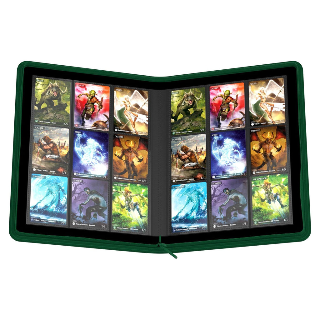 Image produit Ultimate Guard Zipfolio 360 Xenoskin 18 Poches – Vert