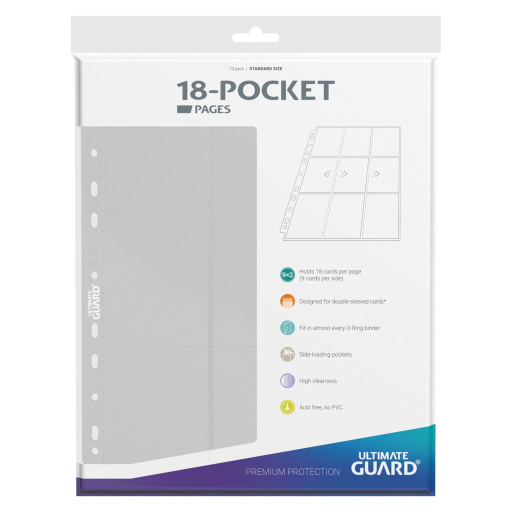 Productafbeelding Ultimate Guard 18-vaks Pagina's Zijlader (10) - Wit