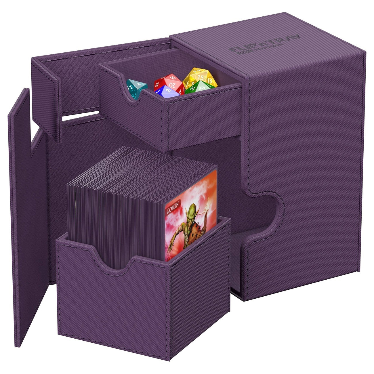 Productafbeelding Ultimate Guard Flip'n'Tray 100+ Xenoskin – Paars
