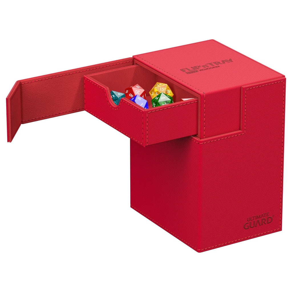 Image produit Ultimate Guard Flip'n'Tray 133+ Xenoskin - Rouge