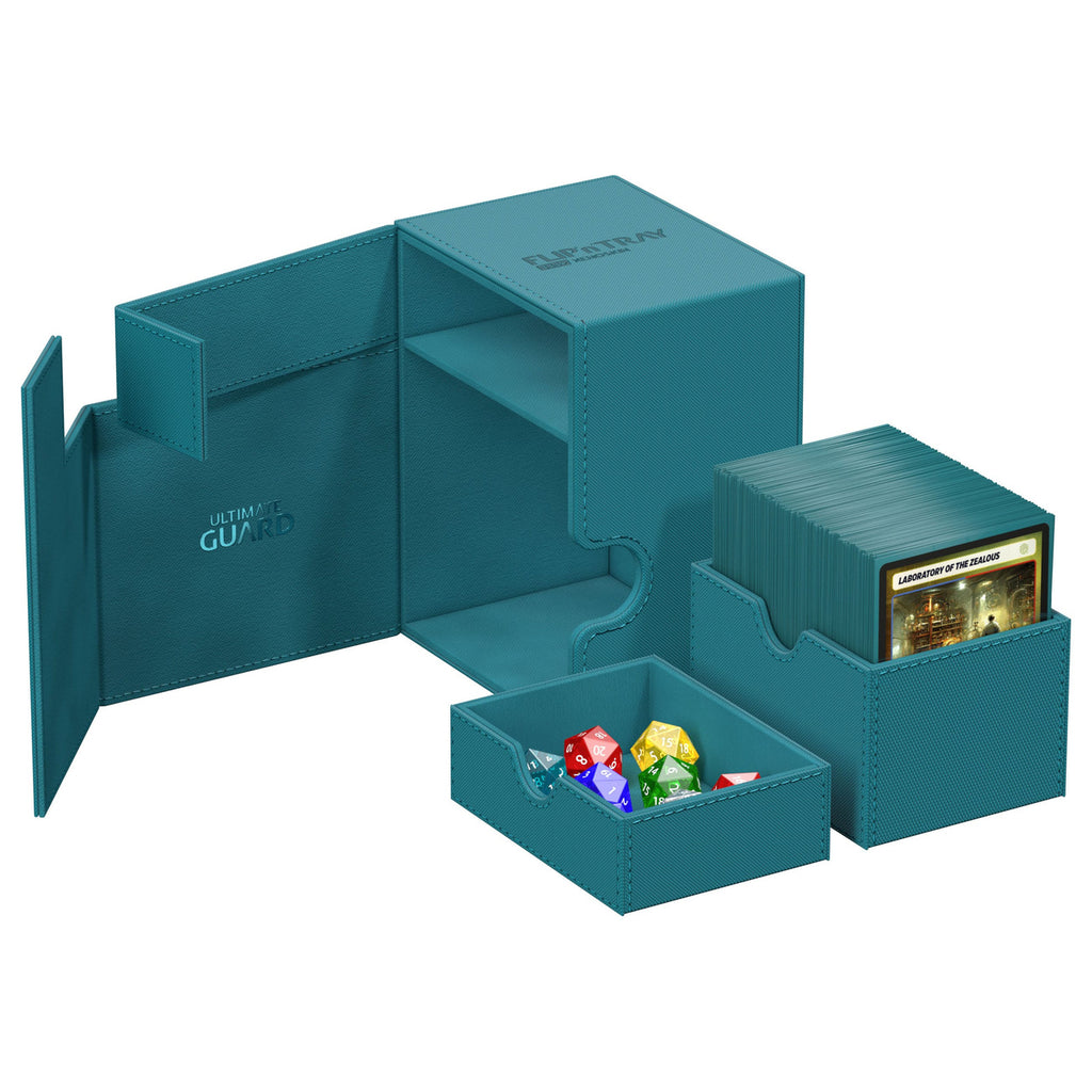 Productafbeelding Ultimate Guard Flip'n'Tray 133+ Xenoskin - Petrol