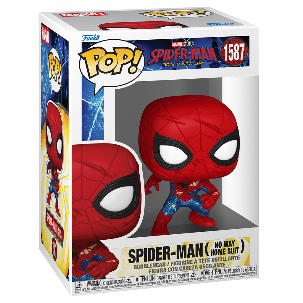 Productafbeelding Spider-Man: Brand New Day - No Way Home Suit Funko Pop bobblehead-figuur