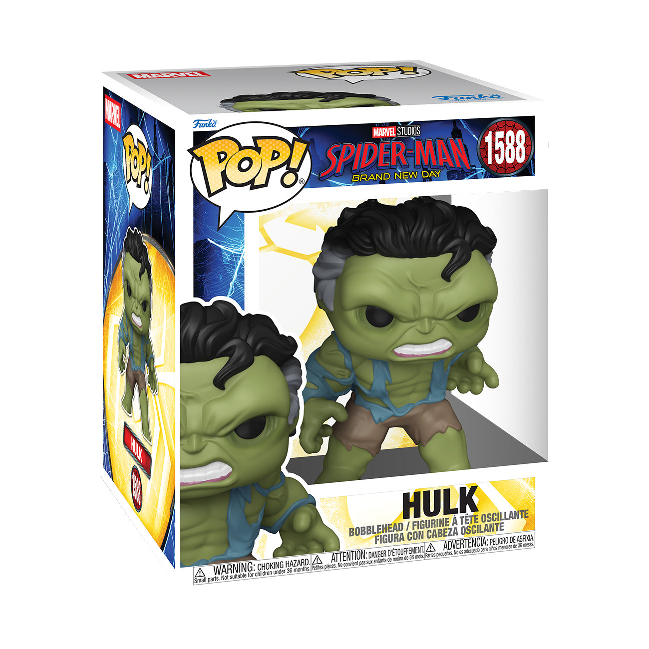 Productafbeelding Spider-Man: Brand New Day - Hulk Funko Pop Wobbelhoofdfiguur