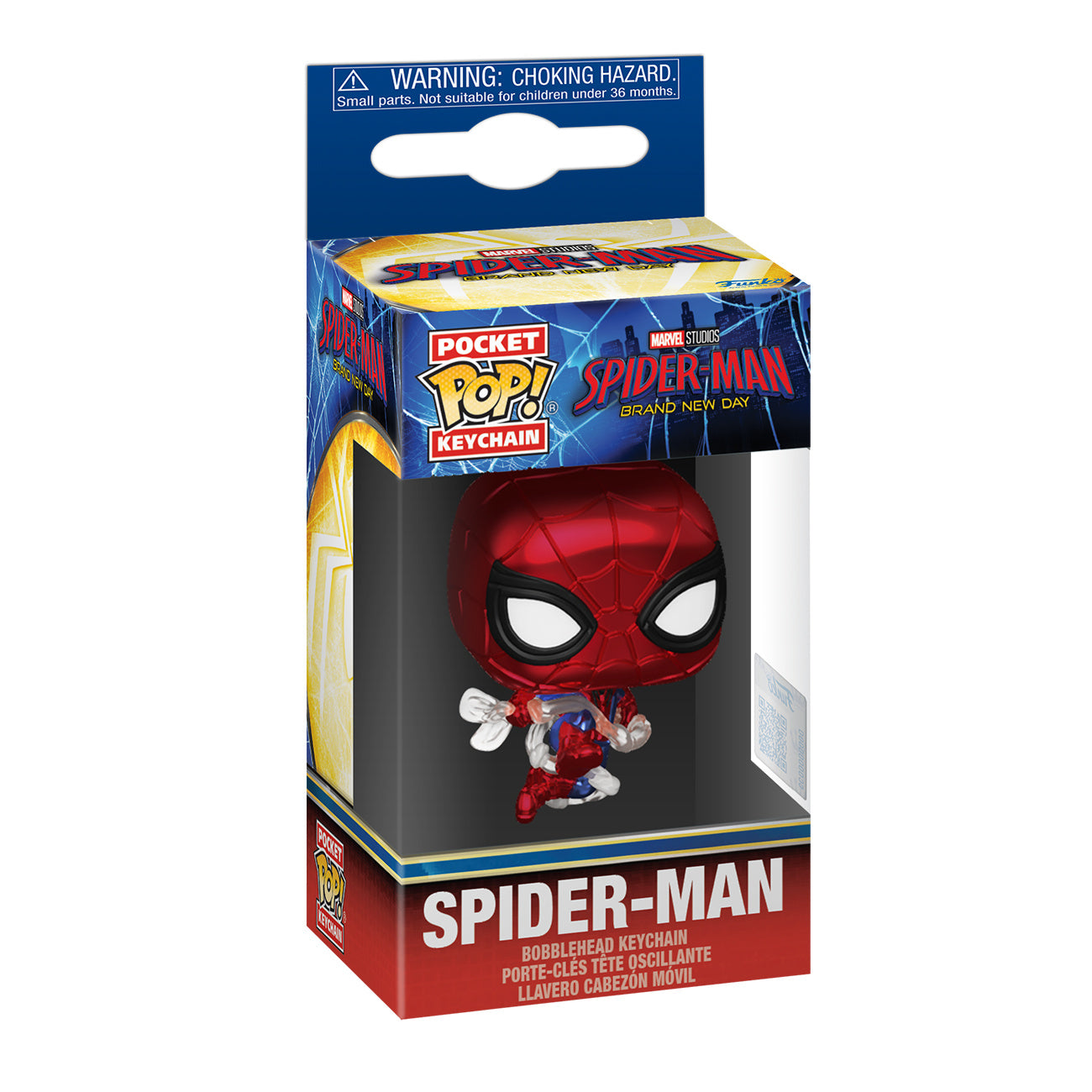 Image produit Spider-Man : Brand New Day - Porte-clés Funko Pop métallique