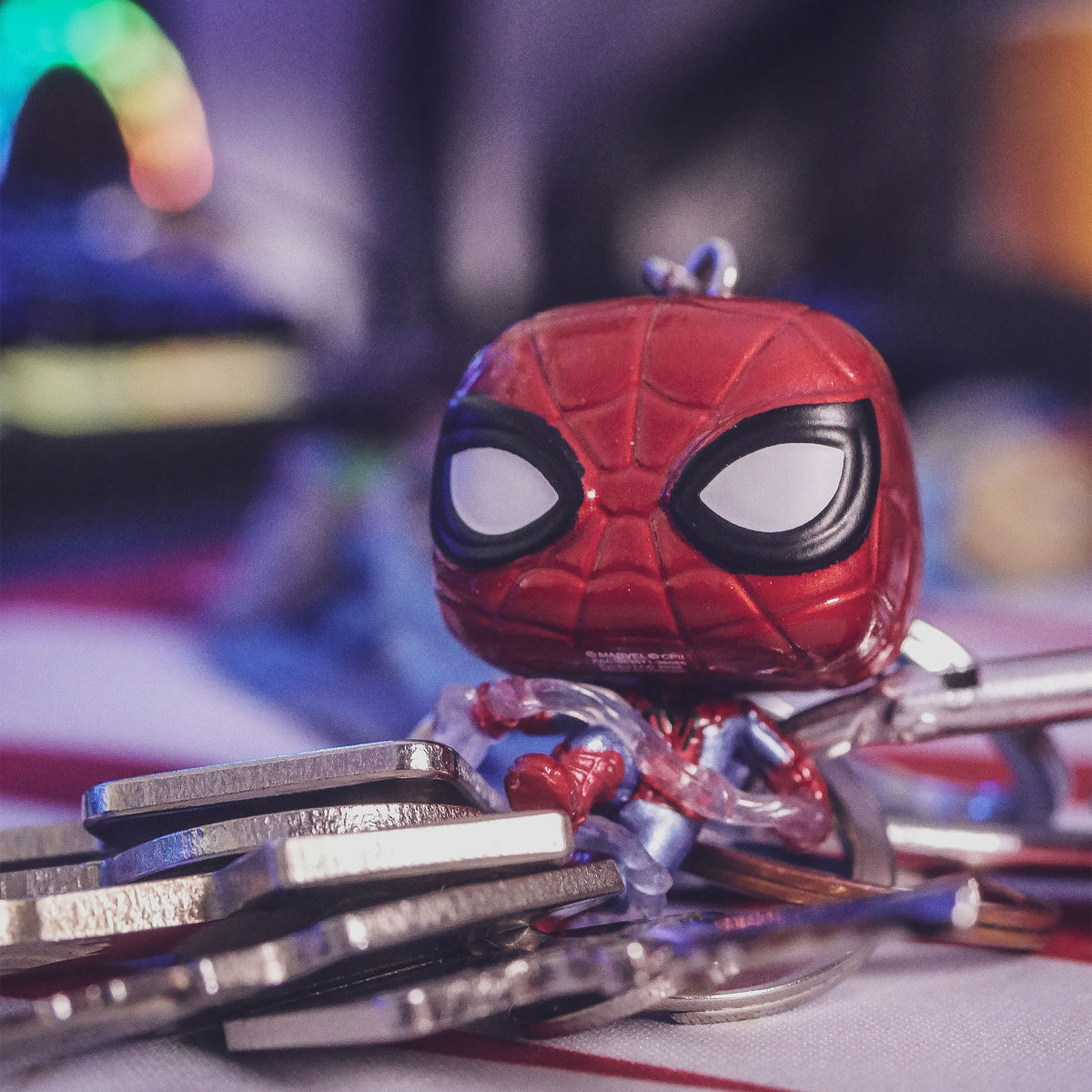 Image produit Spider-Man : Brand New Day - Porte-clés Funko Pop métallique