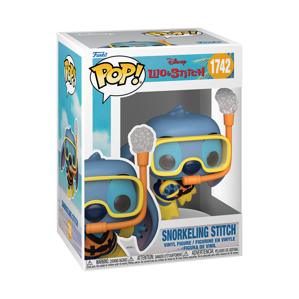Produktbild Lilo & Stitch - Stitch mit Schnorchel Funko Pop Figur