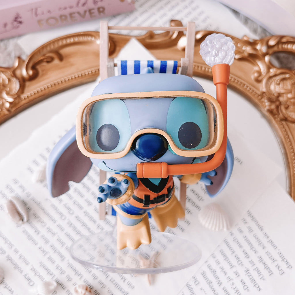 Produktbild Lilo & Stitch - Stitch mit Schnorchel Funko Pop Figur