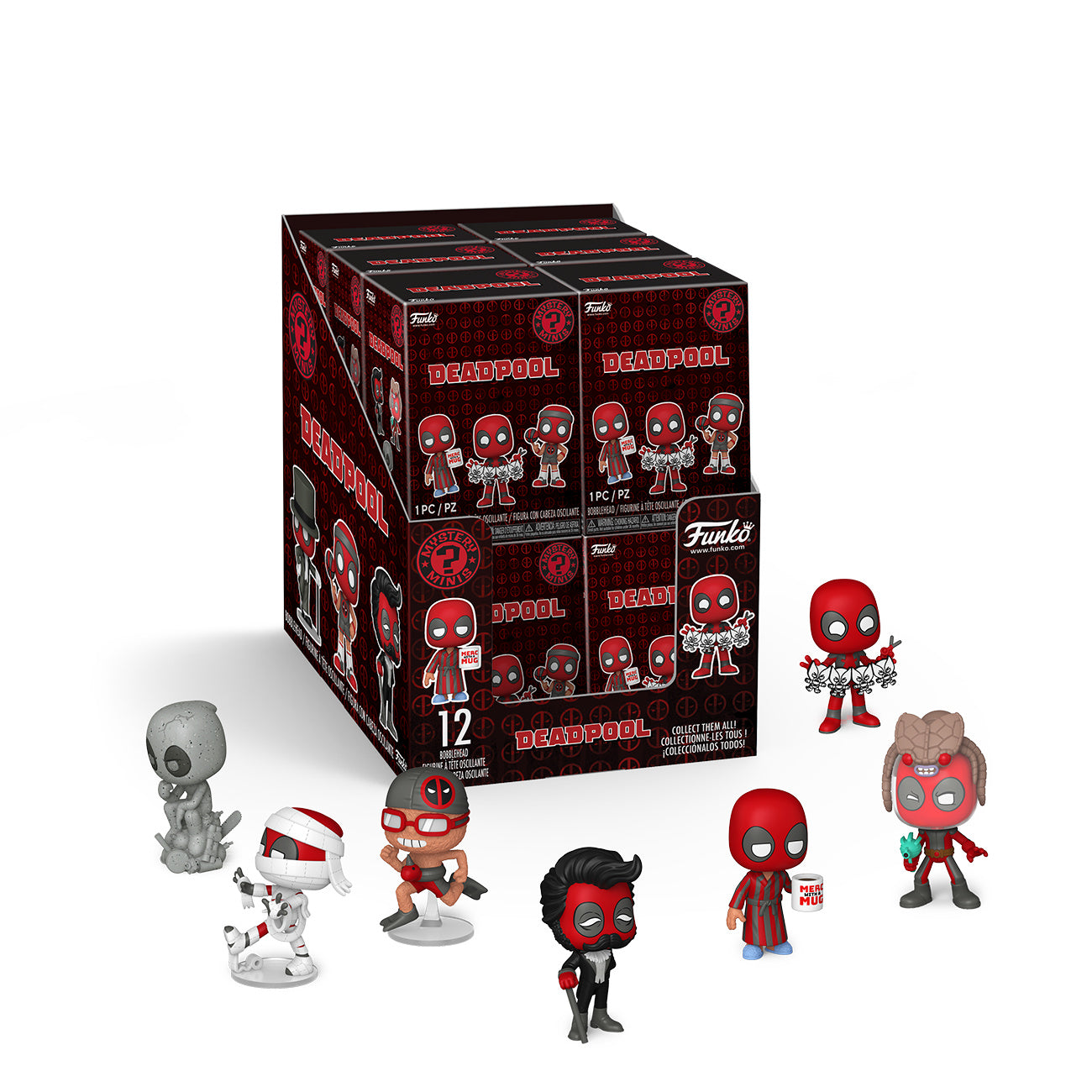 Image produit Deadpool - Figurine Mystery Minis Funko Pop Série 5