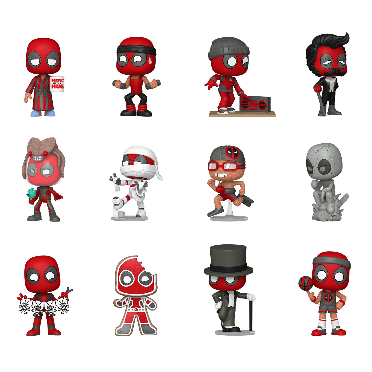 Image produit Deadpool - Figurine Mystery Minis Funko Pop Série 5