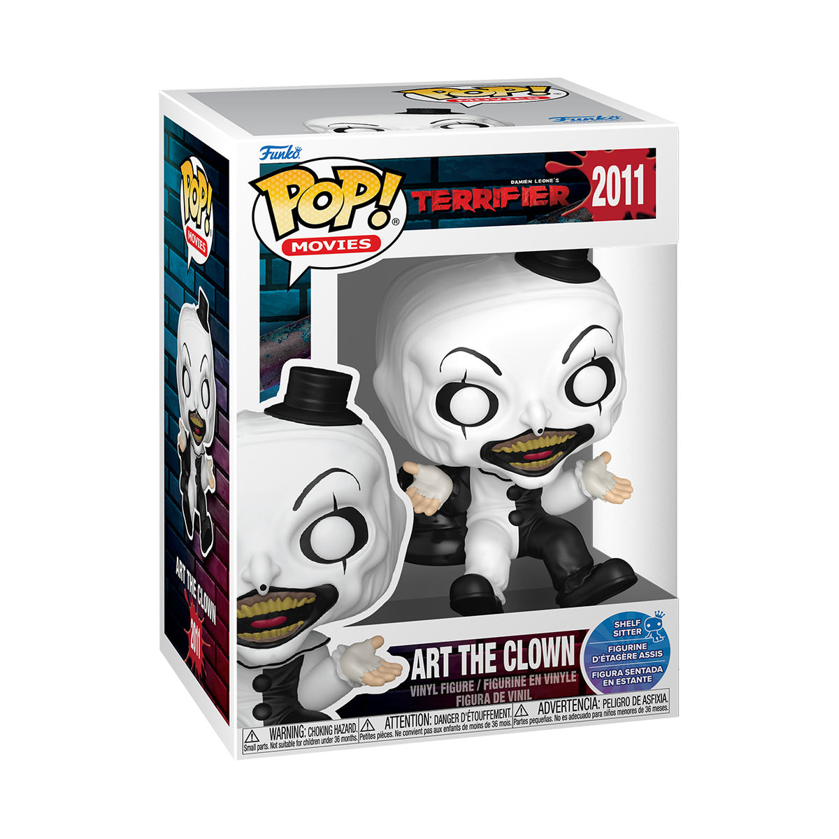 Produktbild Terrifier - Art the Clown (Shelf Sitter) Funko Pop Figur