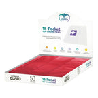 Produktbild Ultimate Guard 18-Pocket Pages Side-Loading (50) - Red