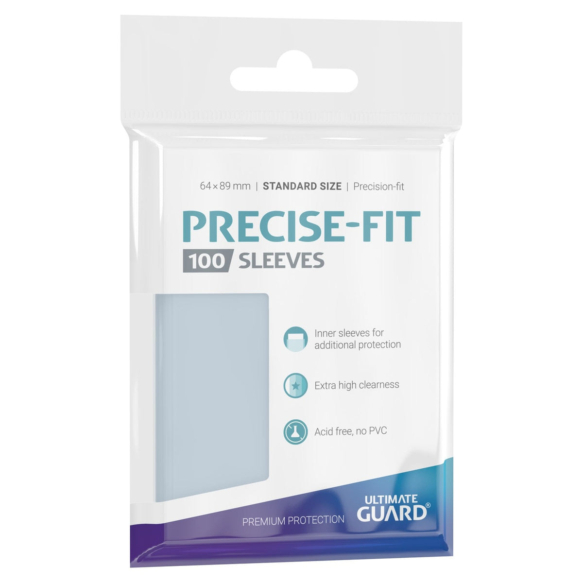Productafbeelding Ultimate Guard Precise-Fit Sleeves Standaard Formaat (100)