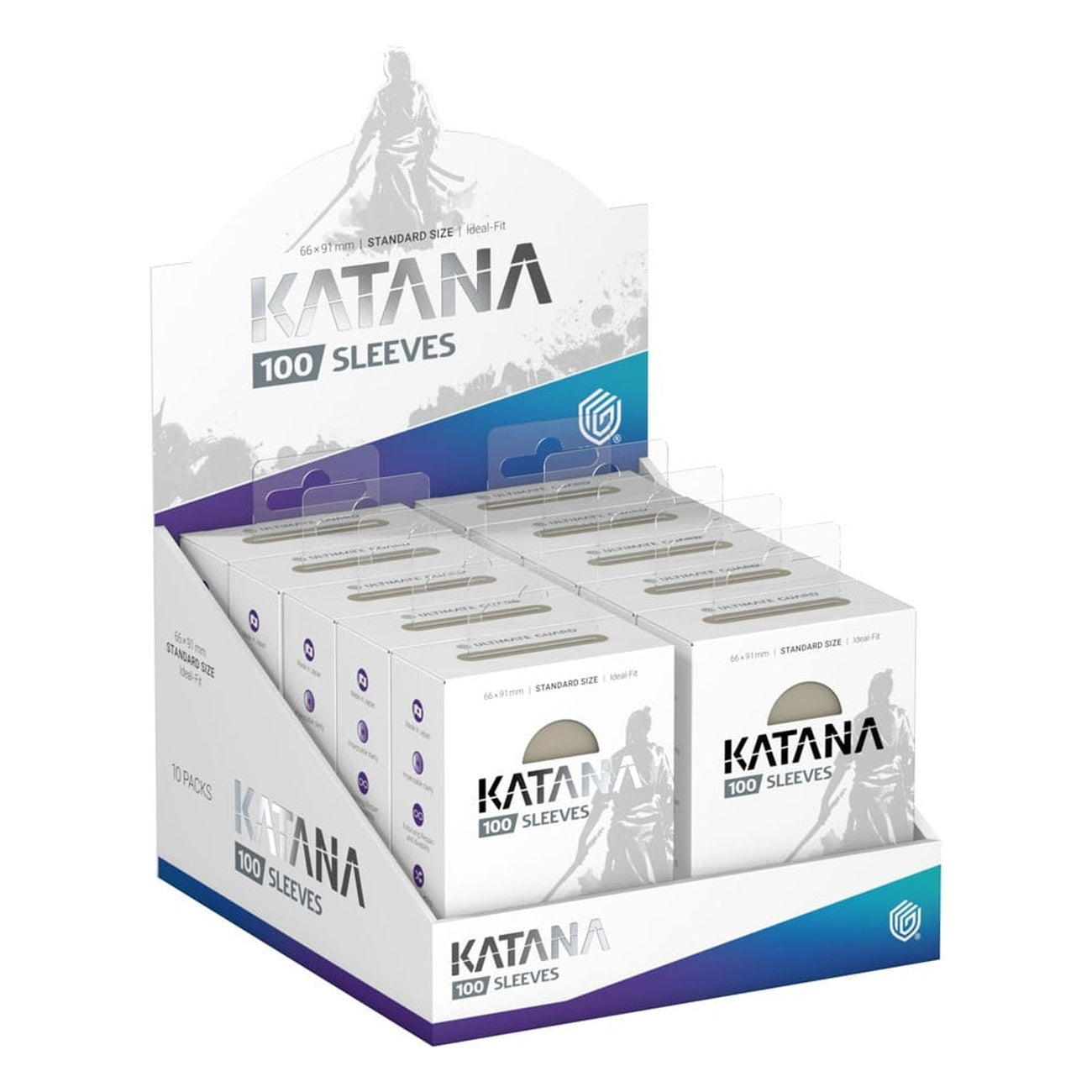 Image produit Ultimate Guard Katana Sleeves Standard Size (100) - Autumn Moon