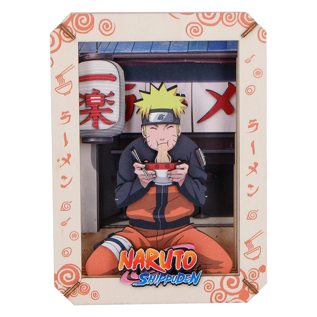 Produktbild Naruto - Ramen Wooden Theatre 3D Bilderrahmen