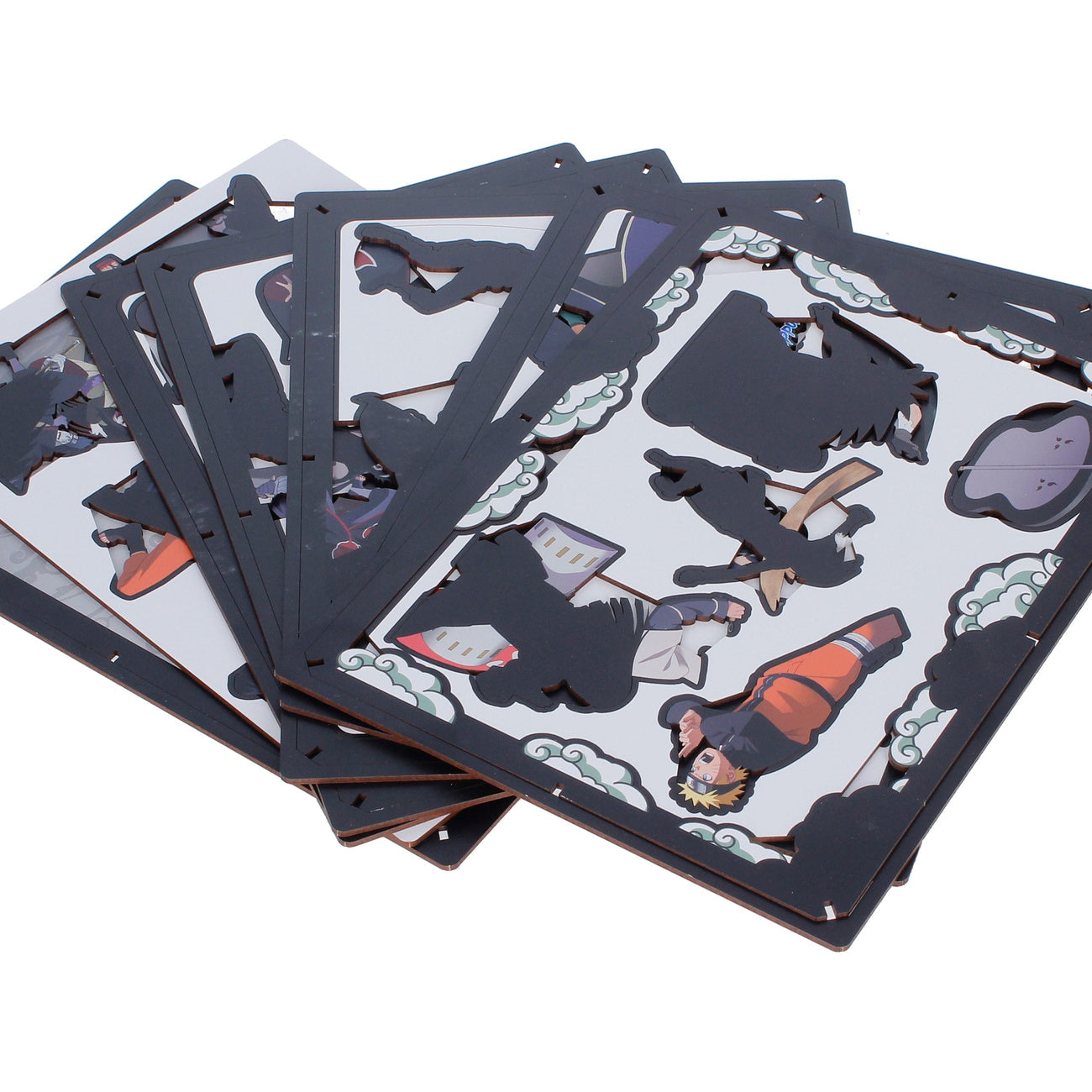 Image produit Naruto - Combat Wooden Theatre cadre photo 3D