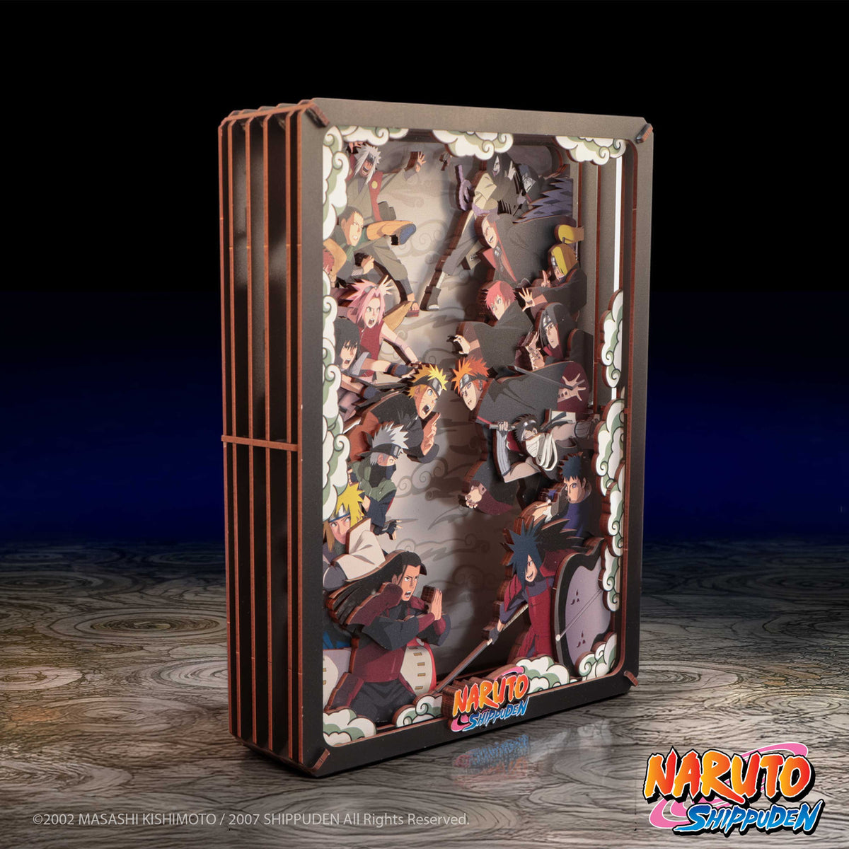 Image produit Naruto - Combat Wooden Theatre cadre photo 3D