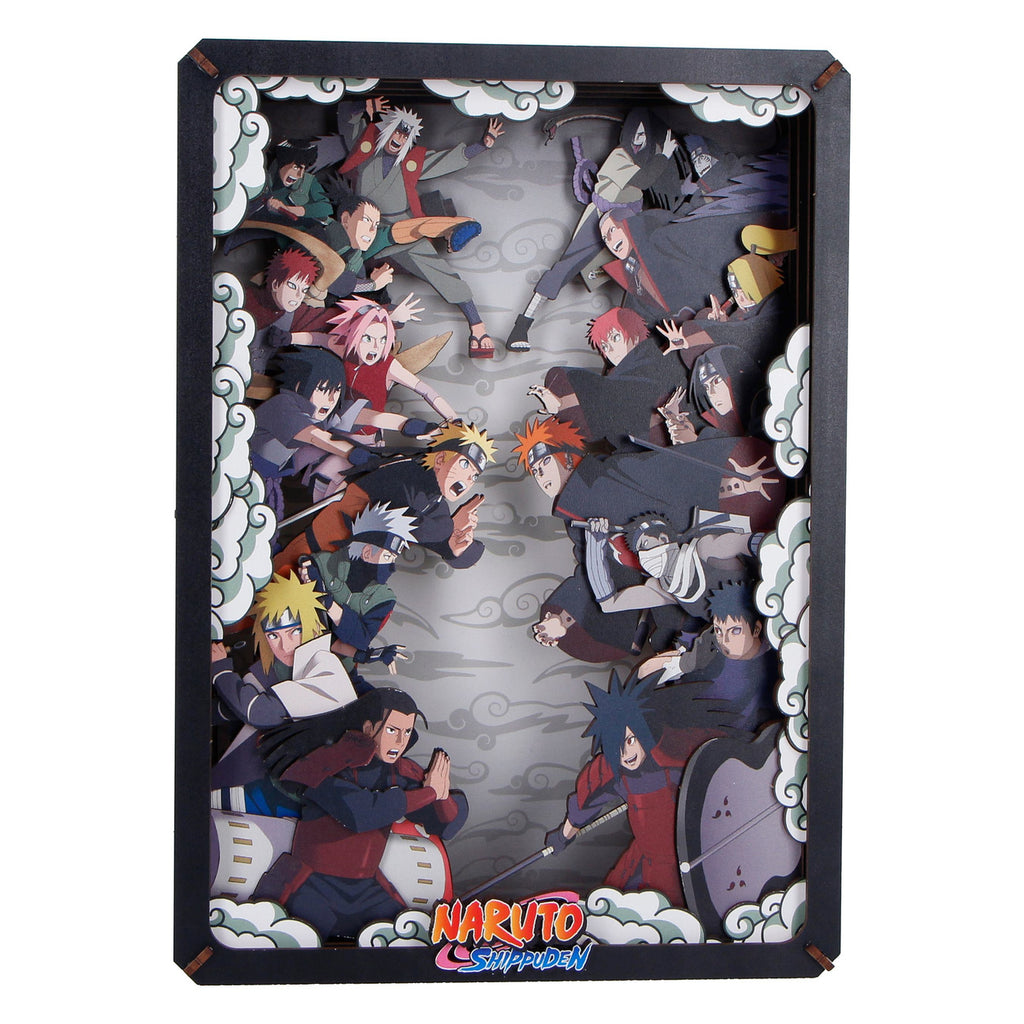 Image produit Naruto - Combat Wooden Theatre cadre photo 3D