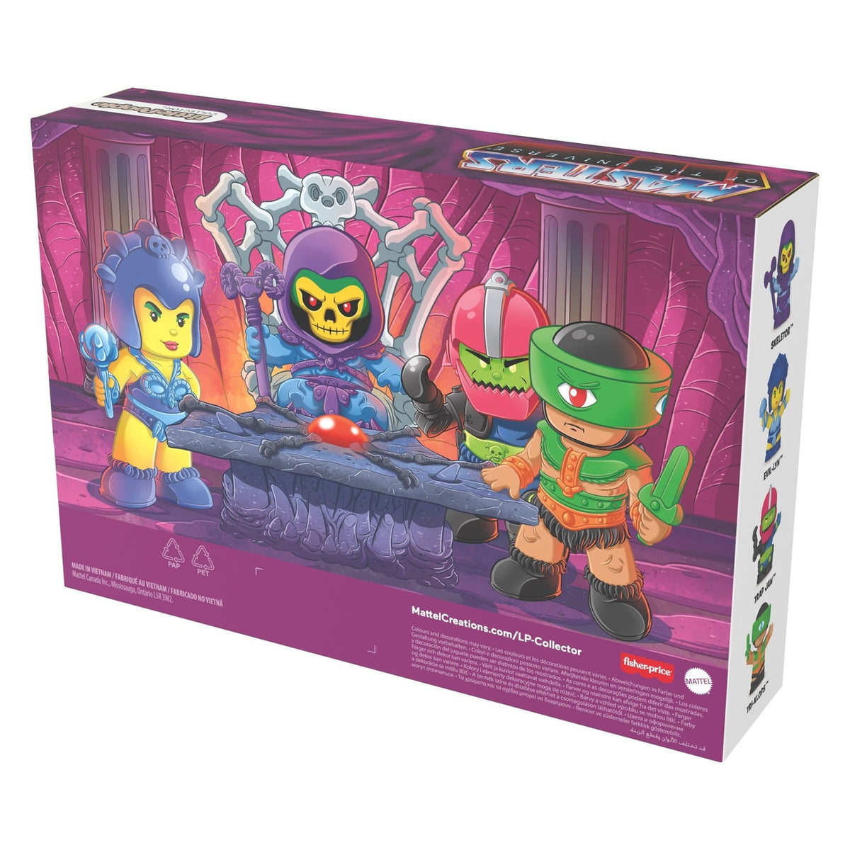 Produktbild Masters of the Universe Little People Collector Minifiguren 4er-Pack Evil Warriors 7 cm