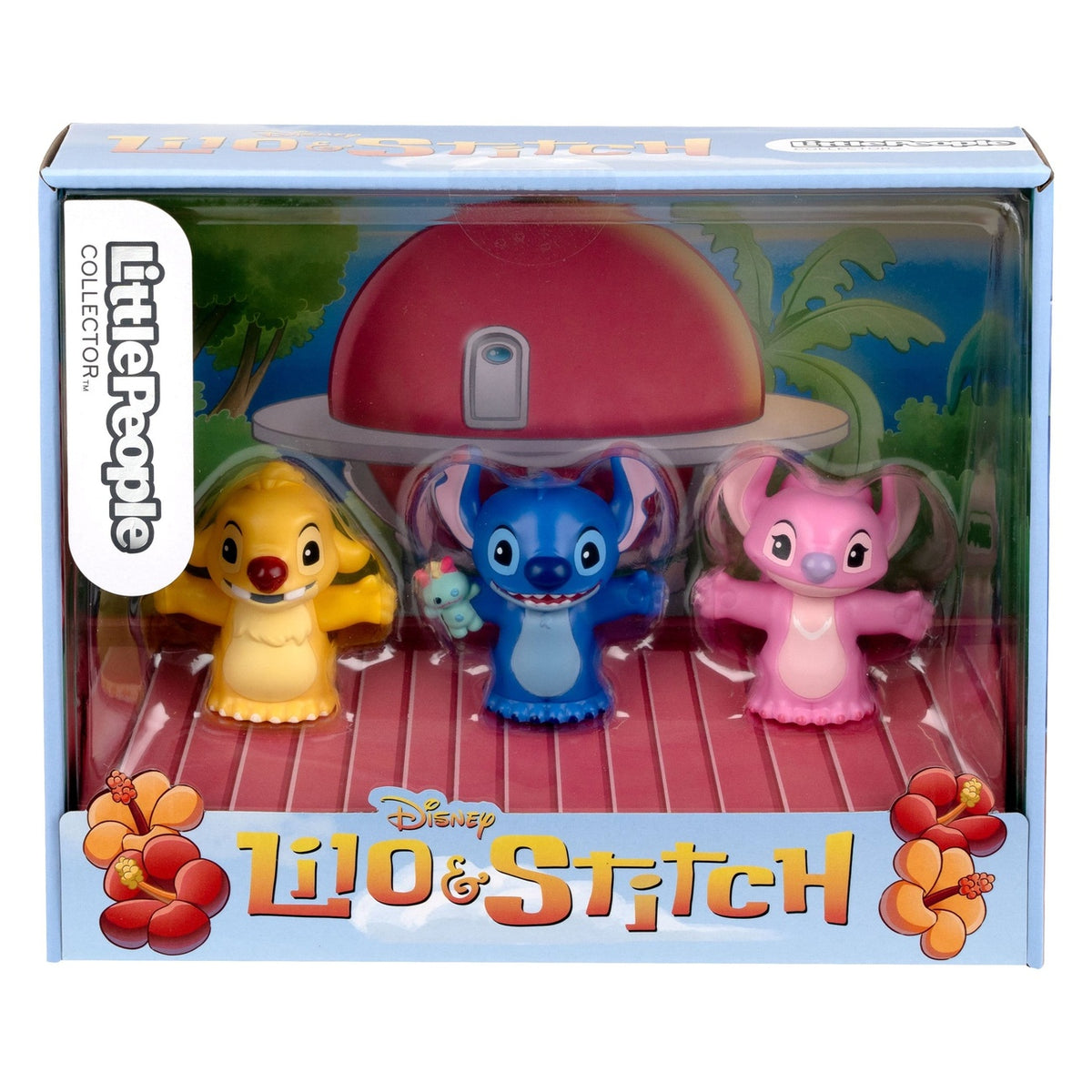 Produktbild Lilo &amp; Stitch Little People Collector Minifiguren 3er-Pack Stitch &amp; The Cousins 7 cm