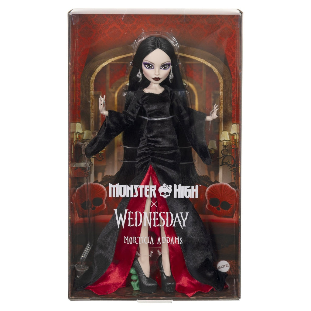 Productafbeelding Monster High x Wednesday verzamelpop Morticia Addams