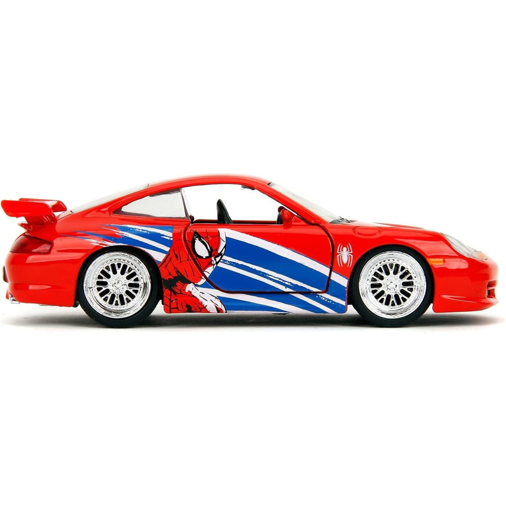 Image produit Marvel : Spider-Man Porsche 911 GT3 RS véhicule échelle 1:32 (6)