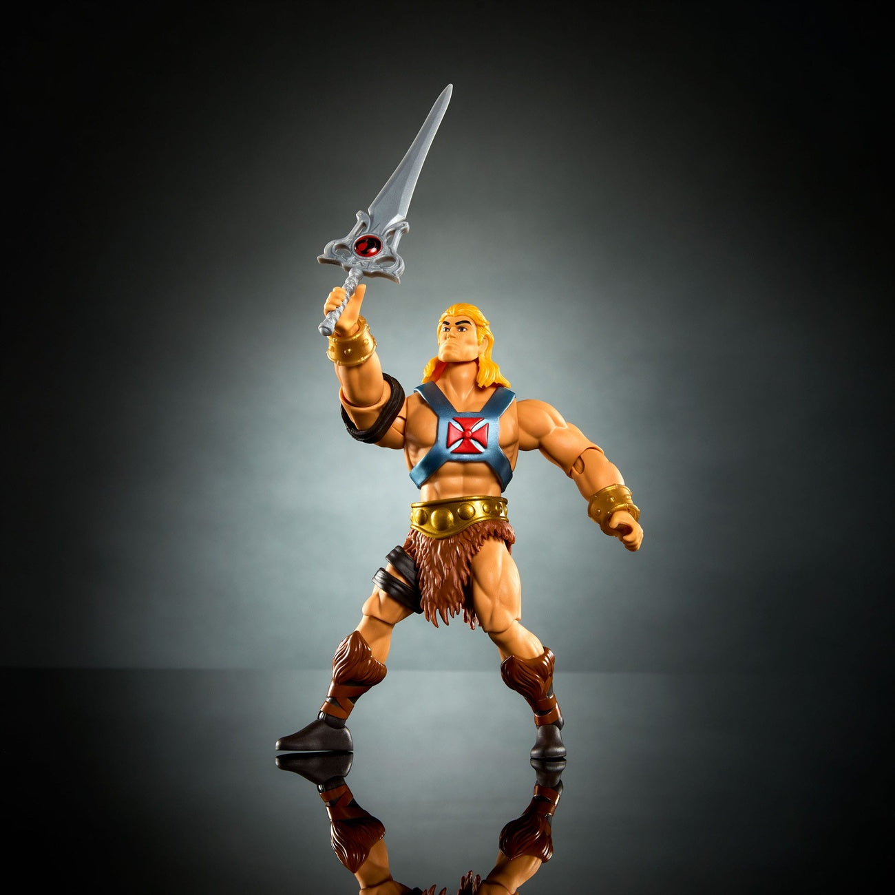 Image produit Masters of the Universe x ThunderCats figurine articulée Musclor 14 cm